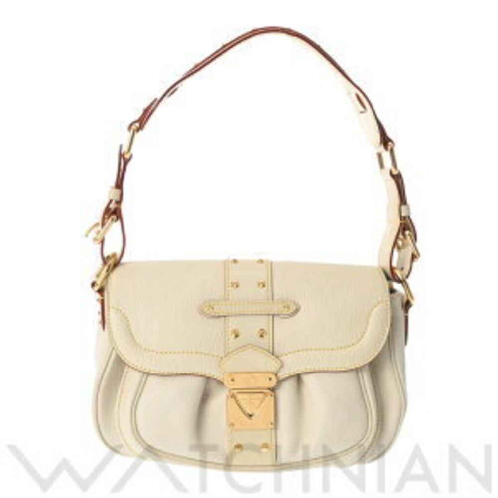 Louis Vuitton Suhali Confidant Shoulder Bag White Goat Leather Shoulder